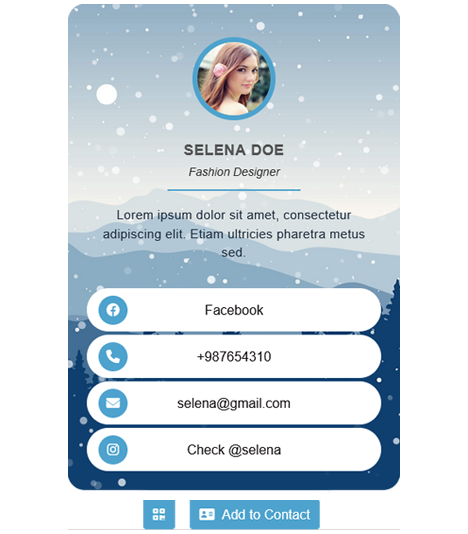 It all starts with a digital business card.